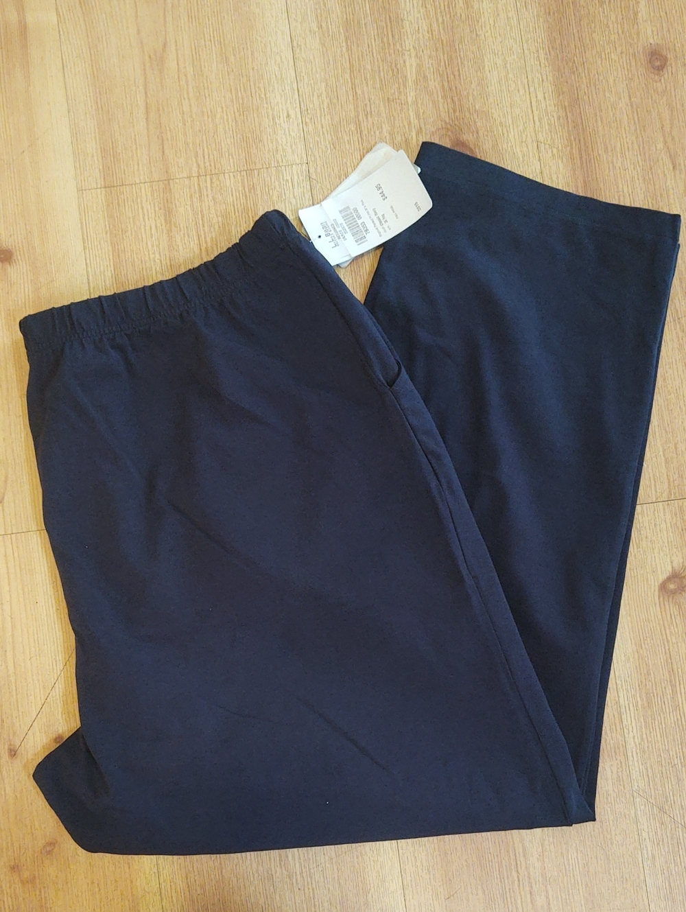 L.L. Bean Women's Navy Stretch Pants - 3X Reg